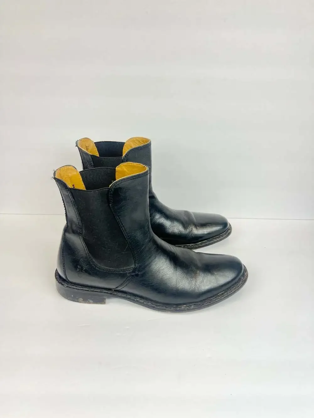 Frye Men's Black Leather Chelsea Boots Size 10D